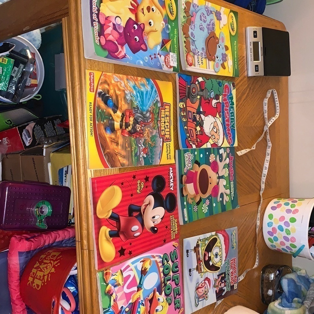 𝅺preowned coloring books
